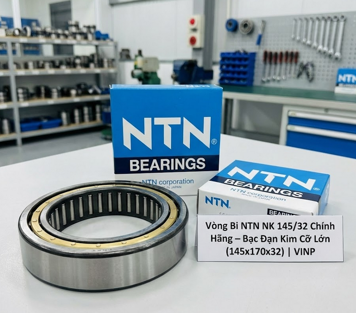 Vòng Bi NTN NK 145/32 Chính Hãng – Bạc Đạn Kim Cỡ Lớn (145x170x32) | VINP