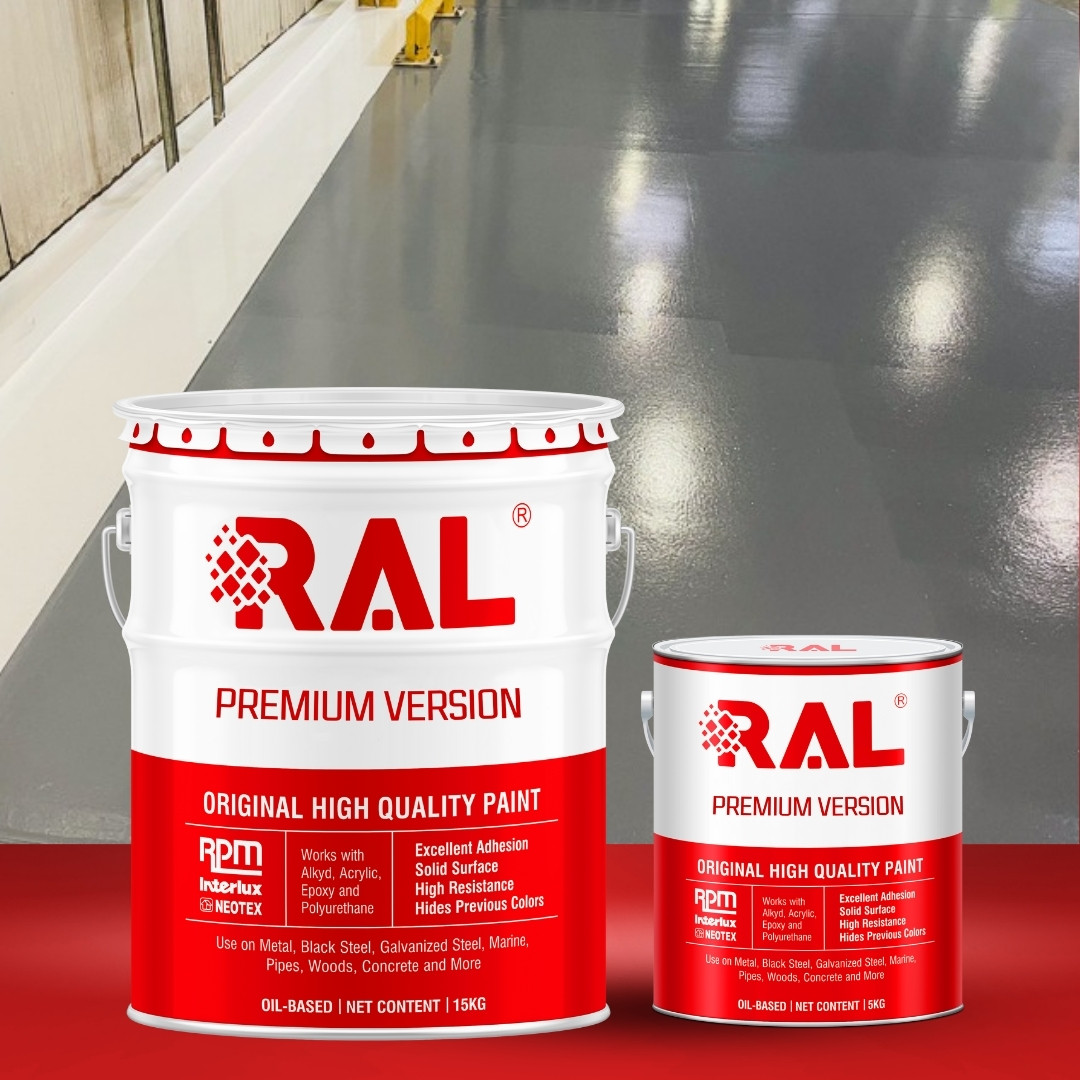 Review chi tiết Sơn sàn Epoxy hệ lăn RAFLOOR GUARD B8 | VINP