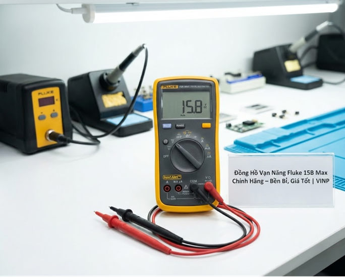Đồng Hồ Vạn Năng Fluke 15B Max Chính Hãng – Bền Bỉ, Giá Tốt | VINP