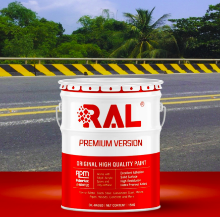 Review chi tiết sơn bó vỉa RASIDE Acrylic C14 RAL chính hãng | VINP