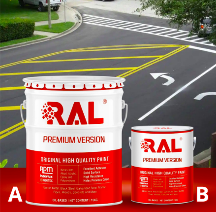 Review sơn kẻ vạch phản quang Road Line Shield PU C3 RAL chi tiết | VINP