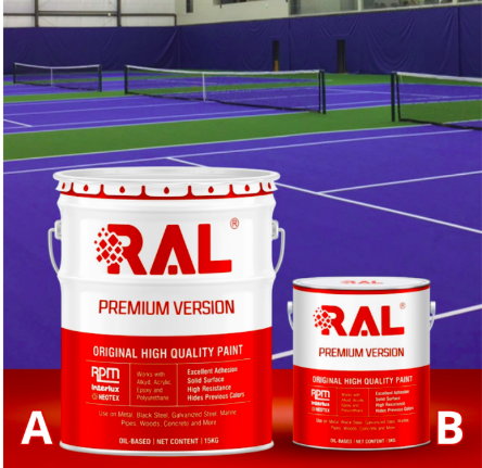 Đánh giá chi tiết sơn sân thể thao tự san Sport Mio SL B28 RAL | VINP