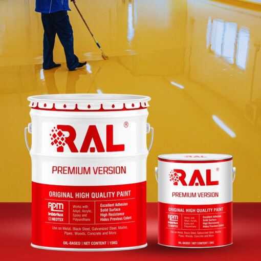 Đánh giá chi tiết Sơn sàn Polyurethane hệ lăn B7 RAFLOOR SHIELD | VINP
