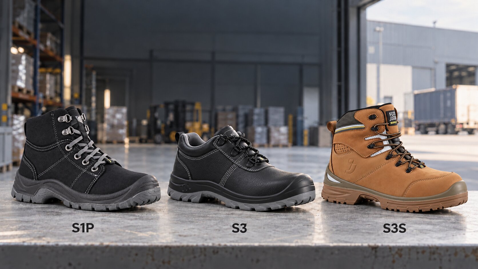 S1P, S3, S3S trên giày Jogger khác nhau thế nào? Cách đọc đúng tiêu chuẩn