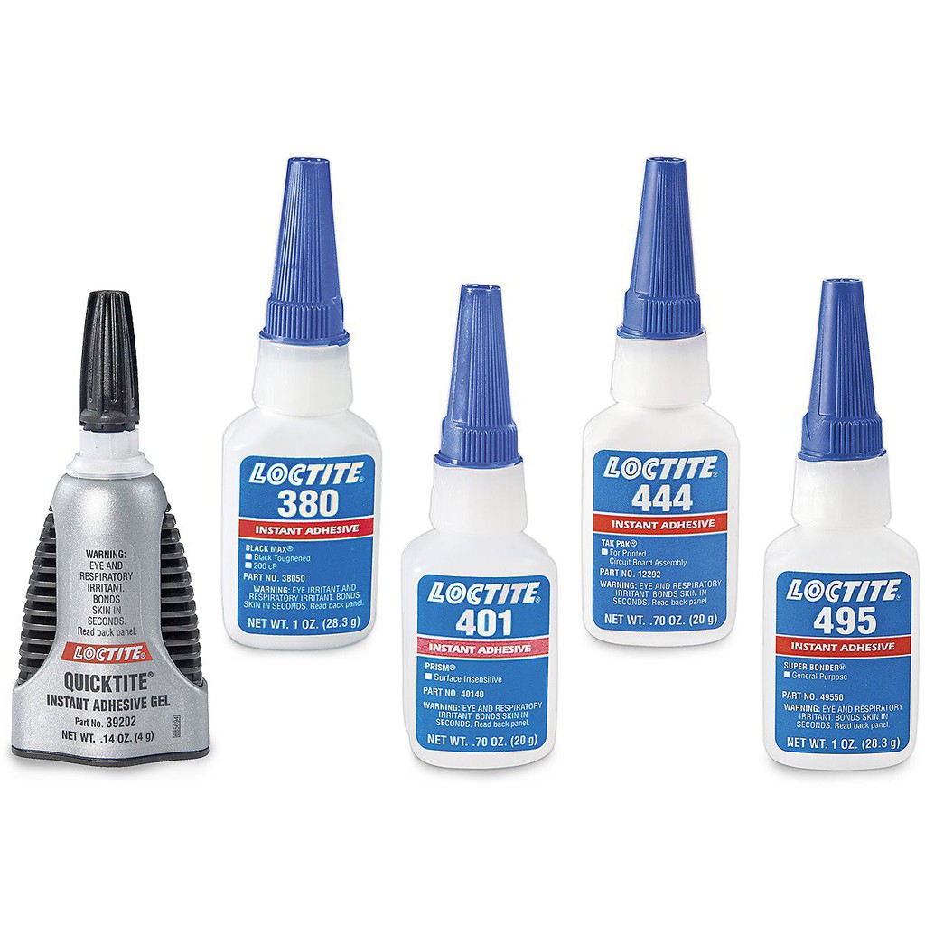 Đặc điểm chung của keo dán nhanh Loctite