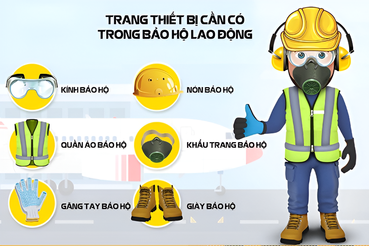 Thiết bị bảo hộ lao động cho nhà máy gồm những gì? Cách chọn theo vị trí làm việc