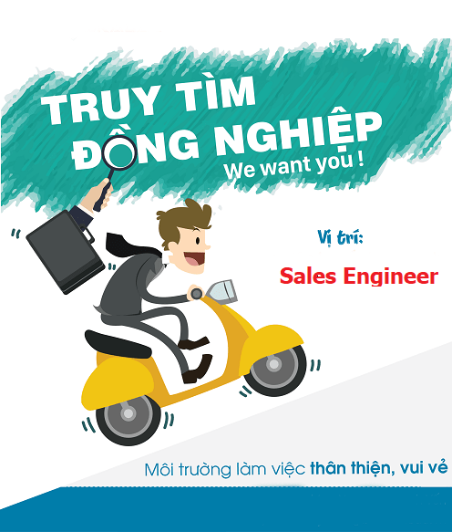 🔎 [TUYỂN DỤNG NHÂN VIÊN KINH DOANH KỸ THUẬT] -  [Sales Engineer]