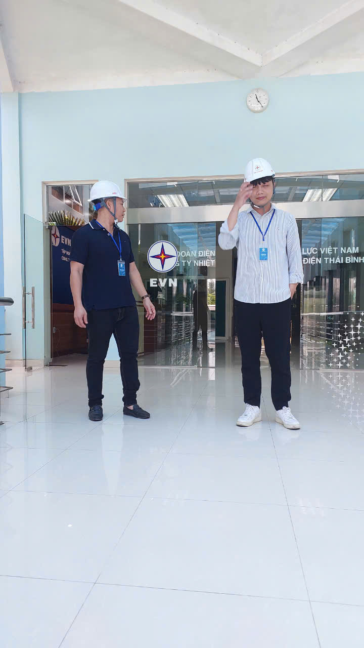 Công ty TNHH Vinp thăm và làm việc tại nhiệt điện thái bình 1