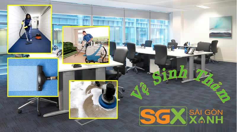 Dịch vụ giặt thảm văn phòng hcm - Tiện Lợi, Chuyên Nghiệp từ SGX