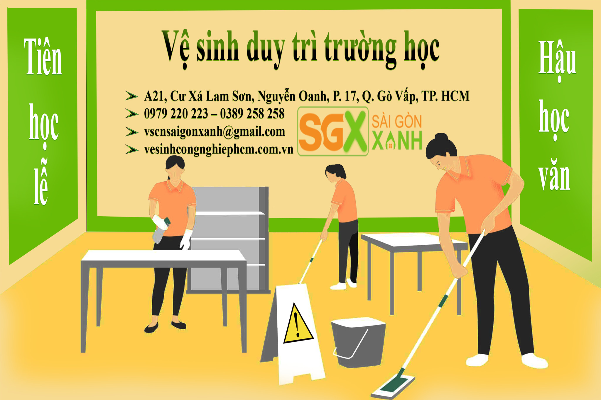 [MẸO] Nguyên tắc cần nhớ khi vệ sinh duy trì trường học mà bạn nên biết