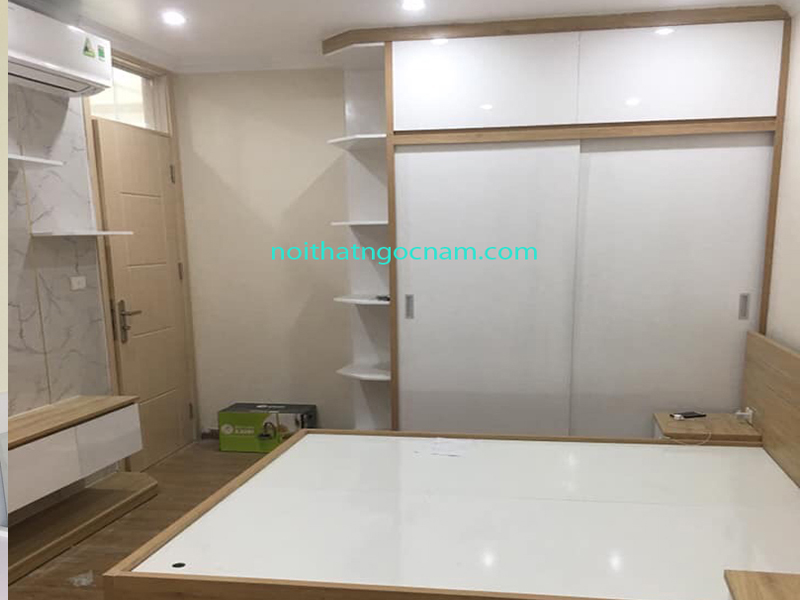 Tủ quần áo gỗ công nghiệp