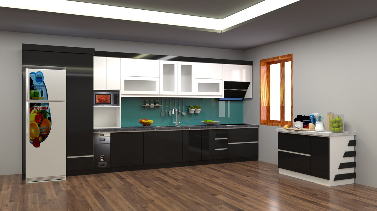 Tủ bếp inox Acrylic: Tủ bếp inox Acrylic là một trong những lựa chọn hàng đầu cho các gia đình yêu thích không gian bếp sang trọng và đẳng cấp. Chất liệu inox cao cấp kết hợp với Acrylic đem lại cho tủ bếp tính năng bền bỉ và độ bóng hiện đại. Tủ bếp inox Acrylic sẽ giúp cho không gian bếp của bạn trở nên tinh tế hơn.