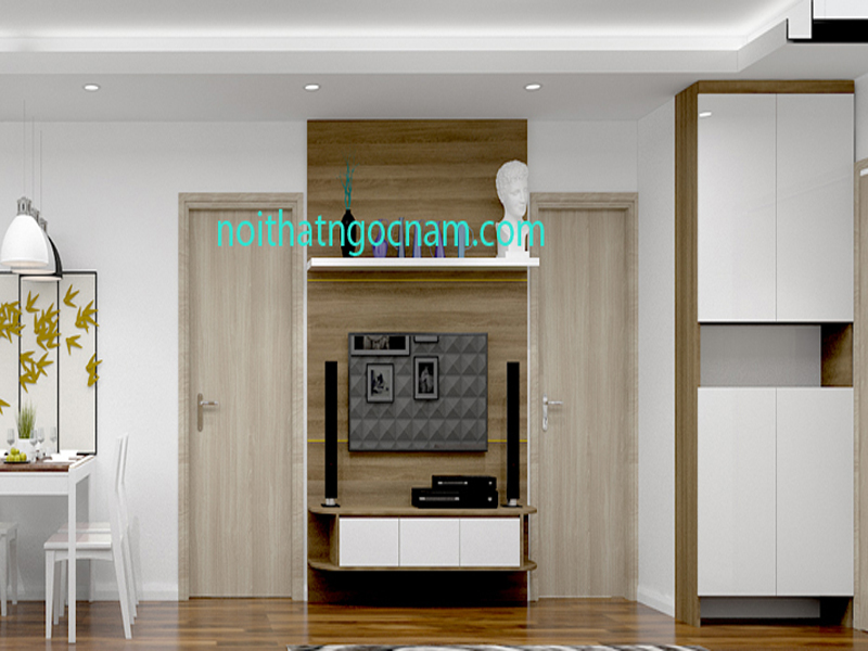 Địa chỉ thi công lắp đặt nội thất gỗ công nghiệp tại Hà Nội
