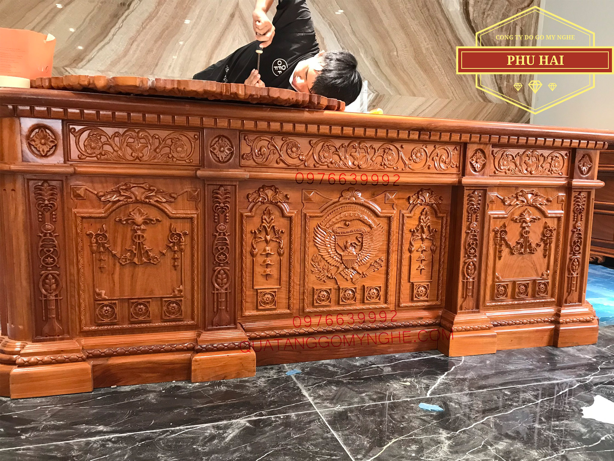 Bàn Làm Việc Gỗ danh cho lãnh đạo