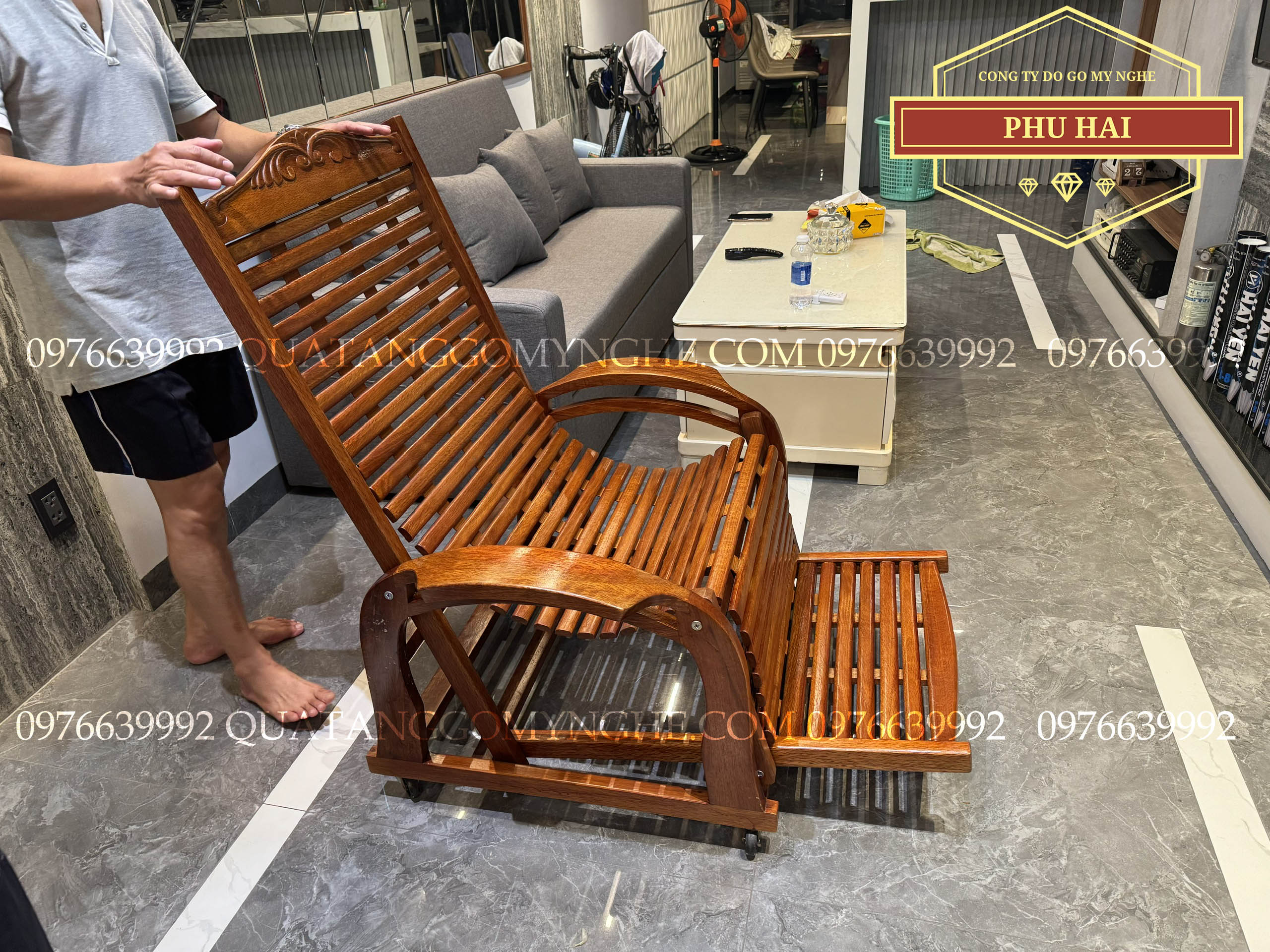 Ghế Gỗ Thư Giãn Chất Lượng Tại Hcm