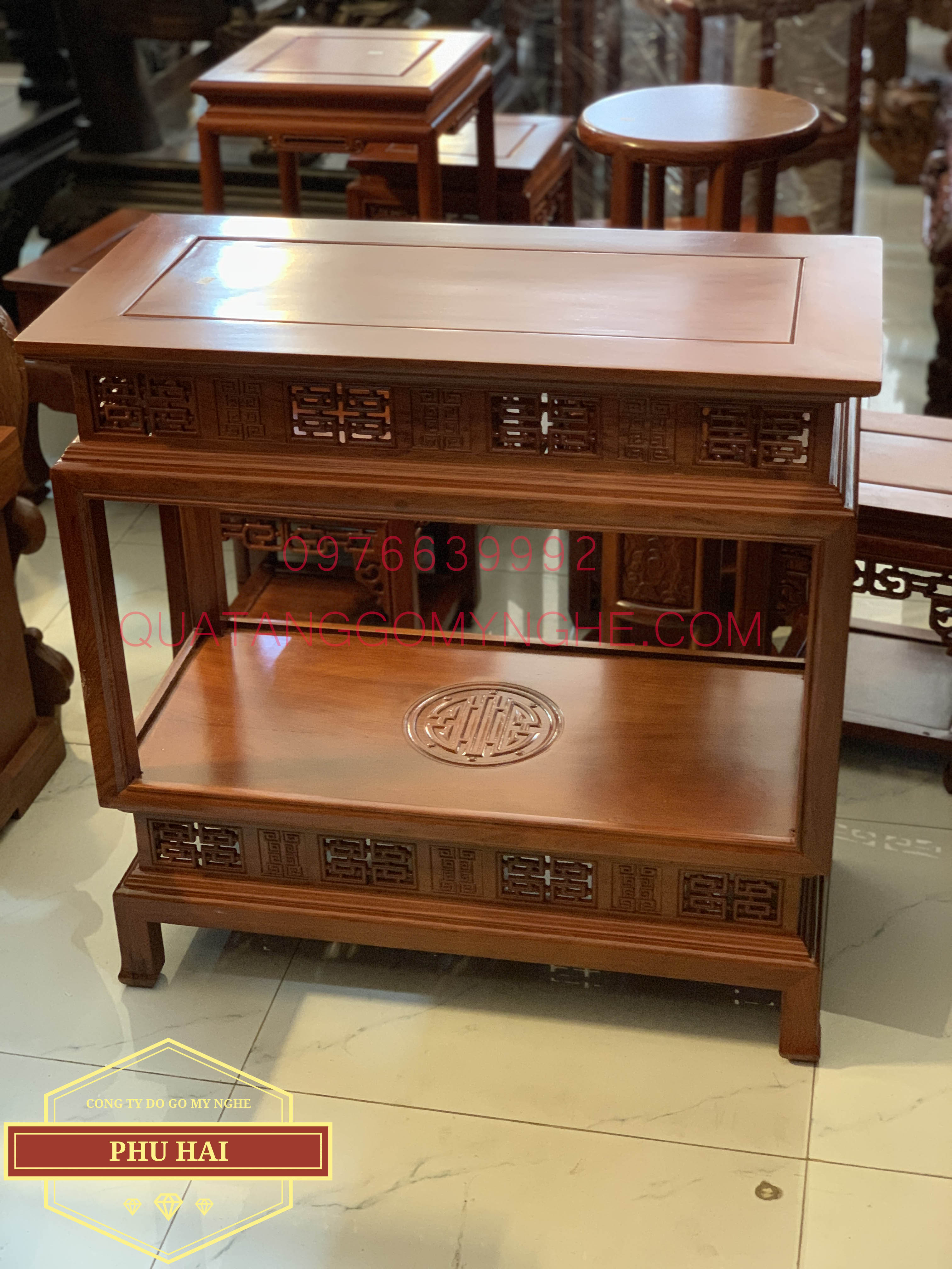 Đôn lồng đèn chữ nhật cao 80 x 80 x 40 - DG29