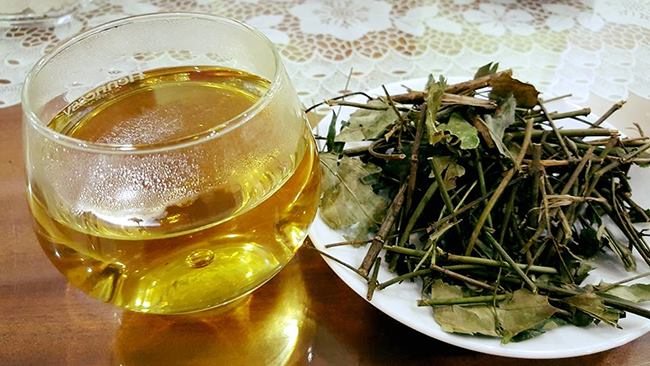 nước trà vằng có công dụng