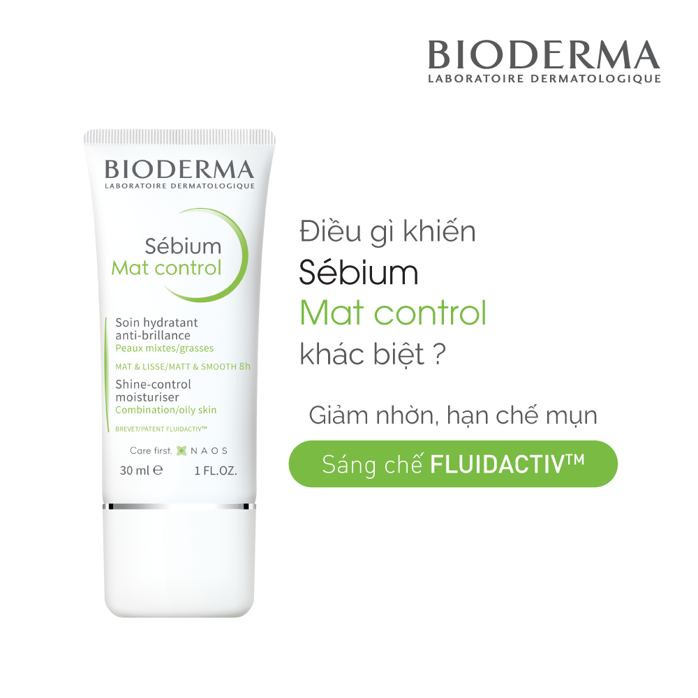 Dưỡng Ẩm Kiềm Dầu Bioderma Sebium BeautyMart