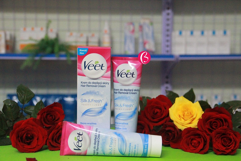 Kem tẩy lông Veet hair remover