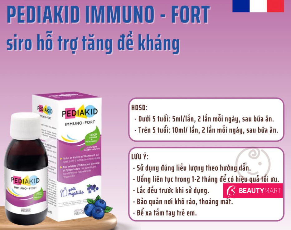 PEDIAKID IMMUNO-FORT 125 ml