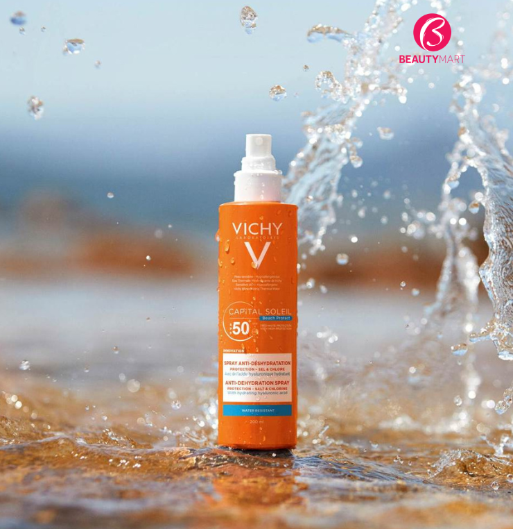 Xịt Chống Nắng Vichy Capital Soleil Beach Protect SPF50+