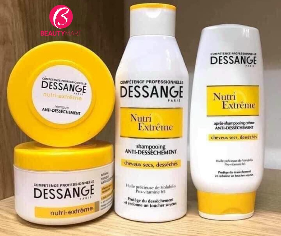 Bộ Dầu Gội Xả Dưỡng Tóc Hư Tổn Dessange Nutri Extreme 250ml