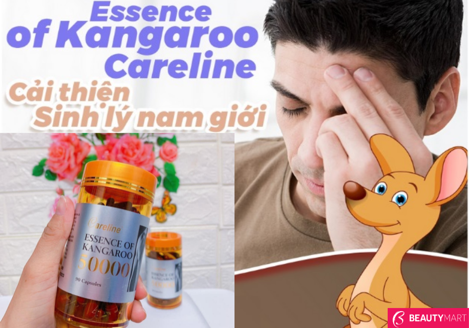 Viên Uống Tăng Cường Sinh Lý Nam Careline Essence of Kangaroo 50000