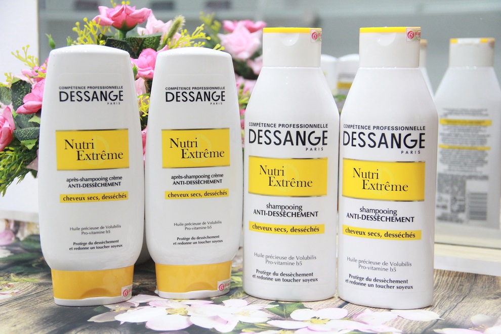 Bộ Dầu Gội Xả Dưỡng Tóc Hư Tổn Dessange Nutri Extreme 250ml