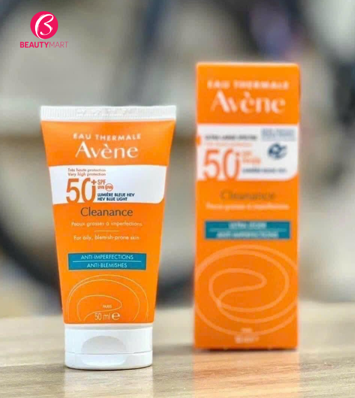 Kem Chống Nắng Avène Cleanance SPF50+ Cho Da Dầu Mụn 50ml (Mẫu mới)