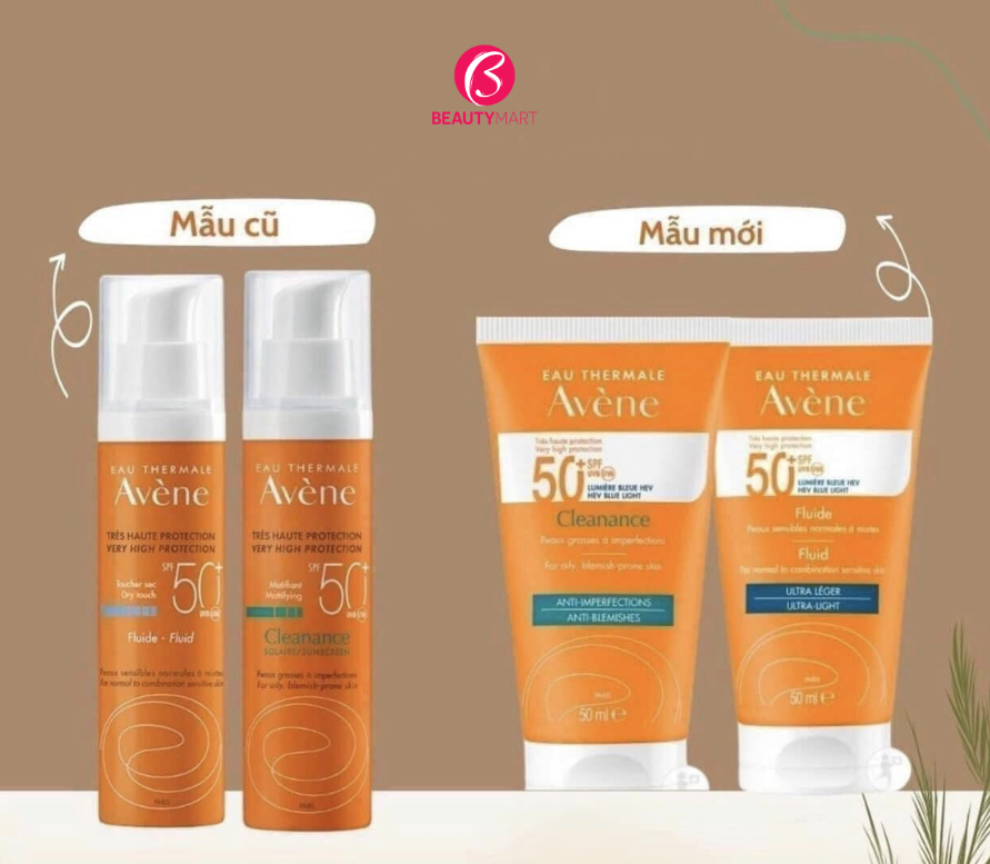 Kem Chống Nắng Avène Cleanance SPF50+ Cho Da Dầu Mụn 50ml (Mẫu mới)