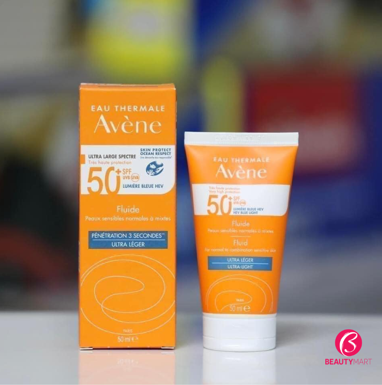 Kem Chống Nắng Avene Very High Protection Fluide SPF50+ 50ml