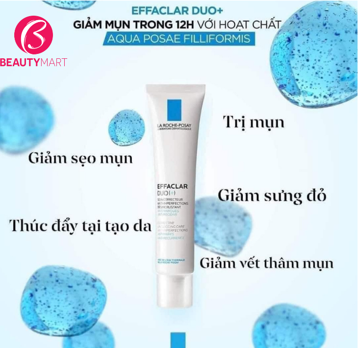 Kem Đặc Trị Mụn ẩn, Ngừa Thâm La Roche Posay Effaclar Duo+ 40ml