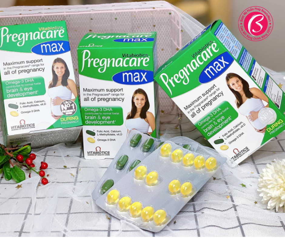 Vitamin Tổng Hợp Cho Bà Bầu Pregnacare Max 84 Viên của Anh