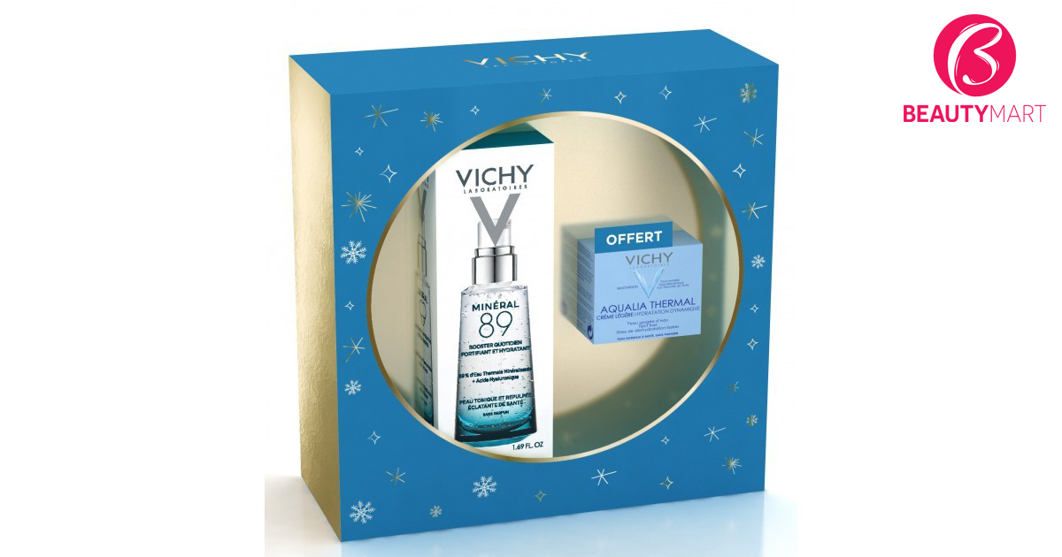 Bộ Dưỡng Chất Khoáng Cô Đặc Vichy Mineral 89 + Kem Dưỡng