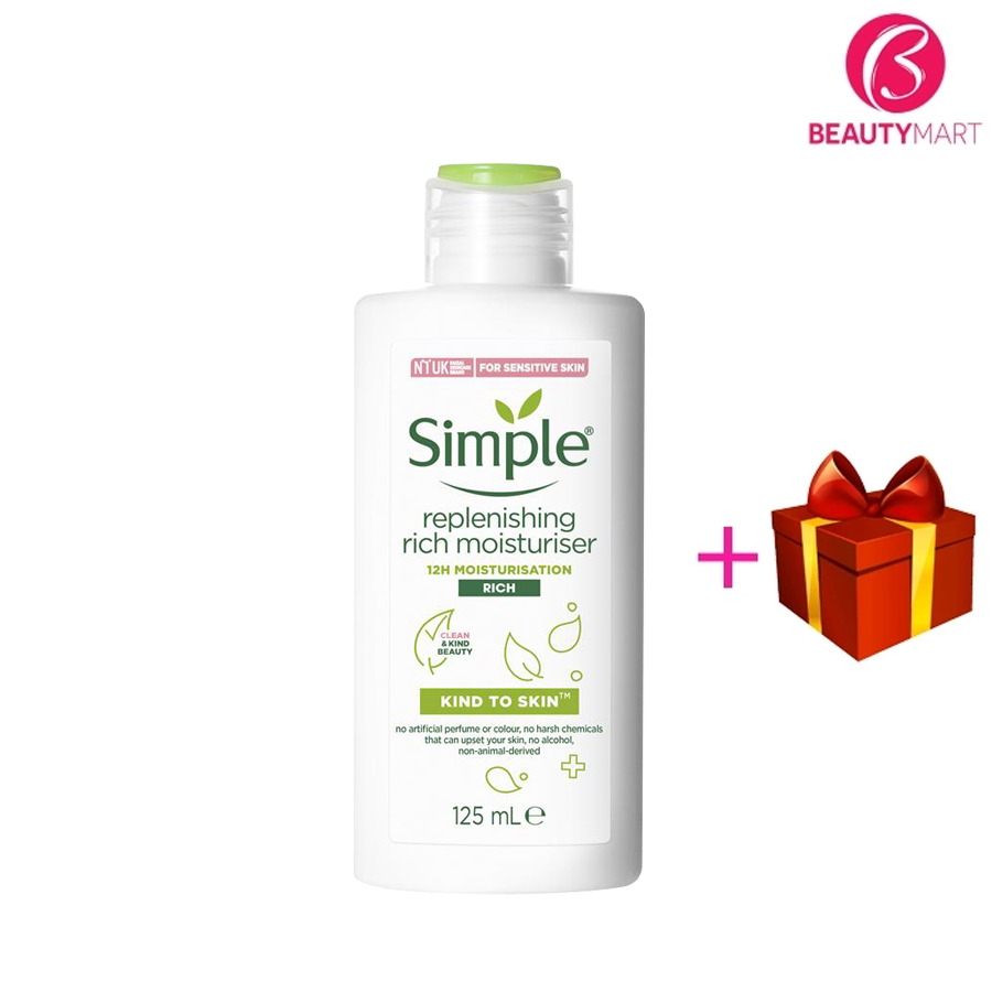 Kem Dưỡng ẩm Simple Kind To Skin Replenishing Rich Moisturiser