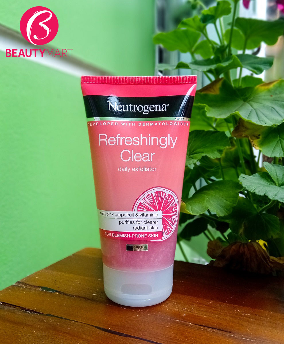 Sữa Rửa Mặt Tinh Chất Bưởi Neutrogena Refreshingly Clear Daily công dụng