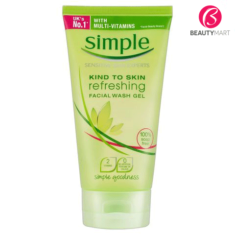 Sữa Rửa Mặt Simple Kind To Skin Refreshing Facial Wash 