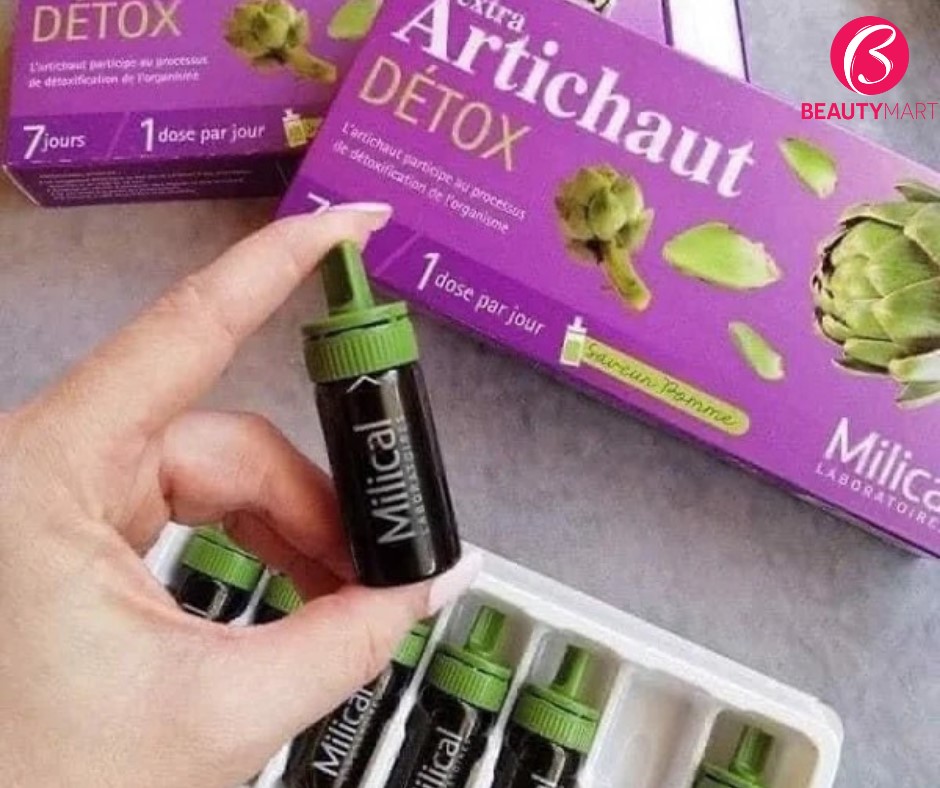 Thải Độc Gan Extra Artichaut Detox Pháp  Liệu Trình 7 Ngày