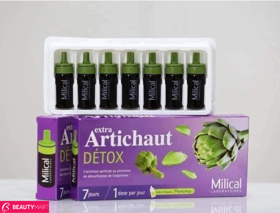 Thải Độc Gan Extra Artichaut Detox Pháp  Liệu Trình 7 Ngày