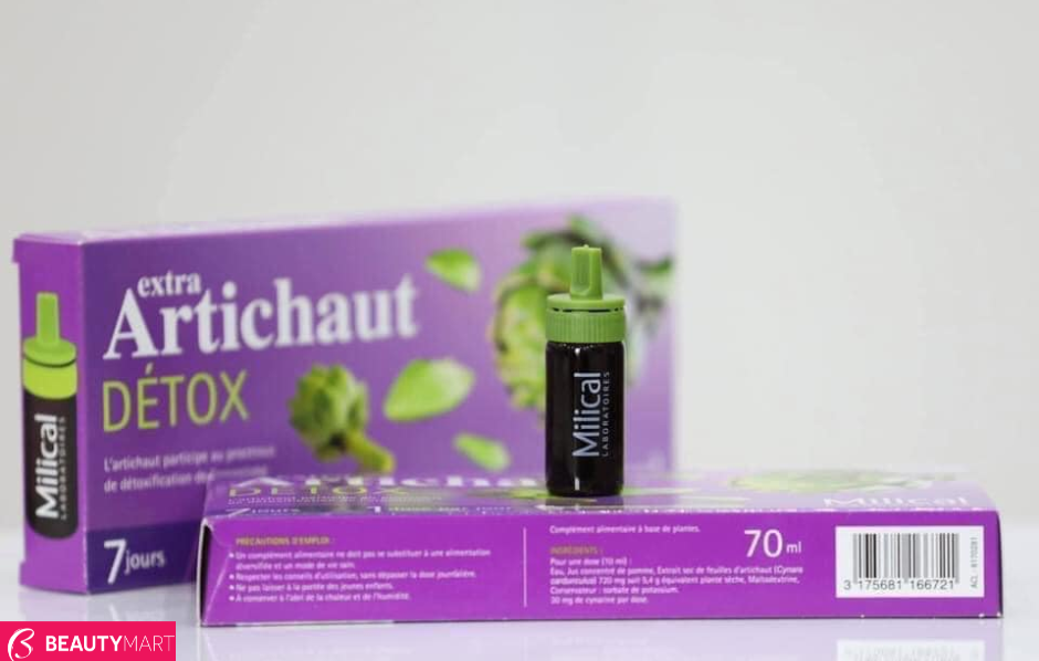 Thải Độc Gan Extra Artichaut Detox Pháp  Liệu Trình 7 Ngày