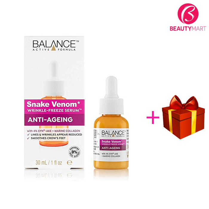 Serum Nọc Rắn Chống Lão Hóa Balance Active Formula Wrinkle Freeze