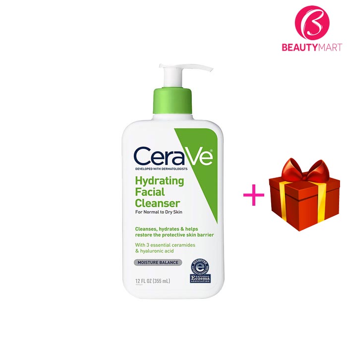 Sữa Rửa Mặt CeraVe Hydrating Facial Cleanser Cho Da Thường và Da Khô