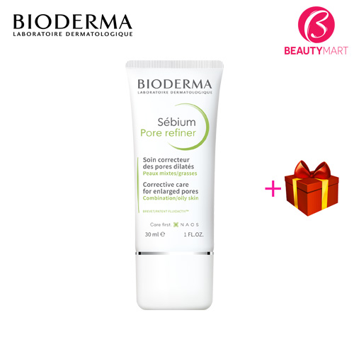 Kem Kiềm Dầu và Se Khít Lỗ Chân Lông Bioderma Sebium Pore Refiner  30ml