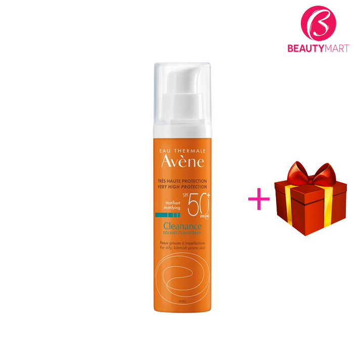 Kem Chống Nắng Avène Cleanance SPF50+ Cho Da Dầu Mụn 50ml