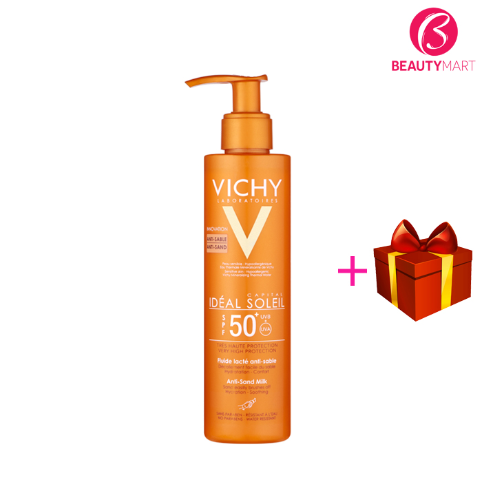 Kem chống nắng Vichy Capital Ideal Soleil Anti Sand Milk SPF 50+