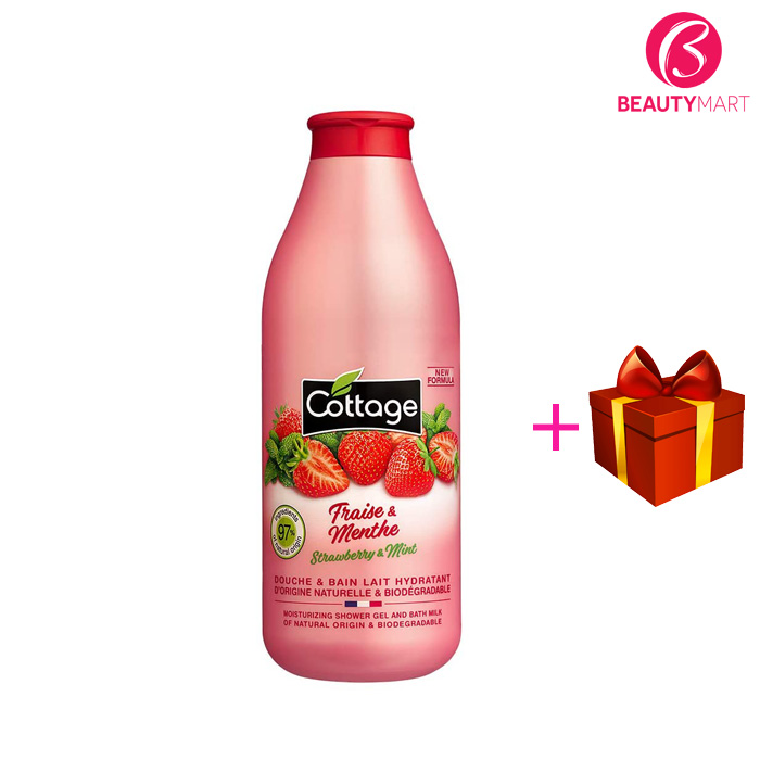Sữa tắm Cottage hương dâu 750ml