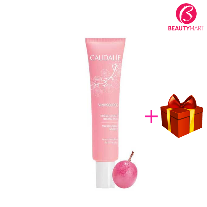 Kem Dưỡng ẩm Cho Da Nhạy Cảm Caudalie Vinosource Moisturizing Sorbet