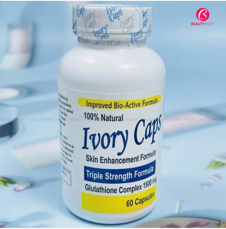 Viên Trắng Da Trị Nám Số 1 Của Mỹ Ivory Caps Glutathione