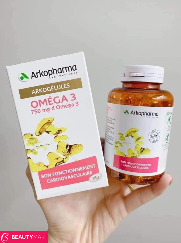 Viên Uống Dầu Cá Omega 3 Arkopharma 180 Viên Pháp