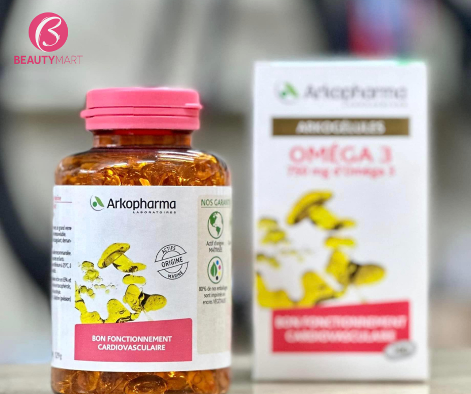 Viên Uống Dầu Cá Omega 3 Arkopharma 180 Viên